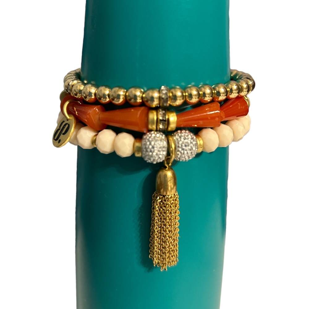 NWOT Bomb Party Stack bracelet set of three 💎
